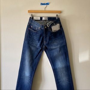 Acne Studios Roc Verakai Slim Fit Jeans, Blue